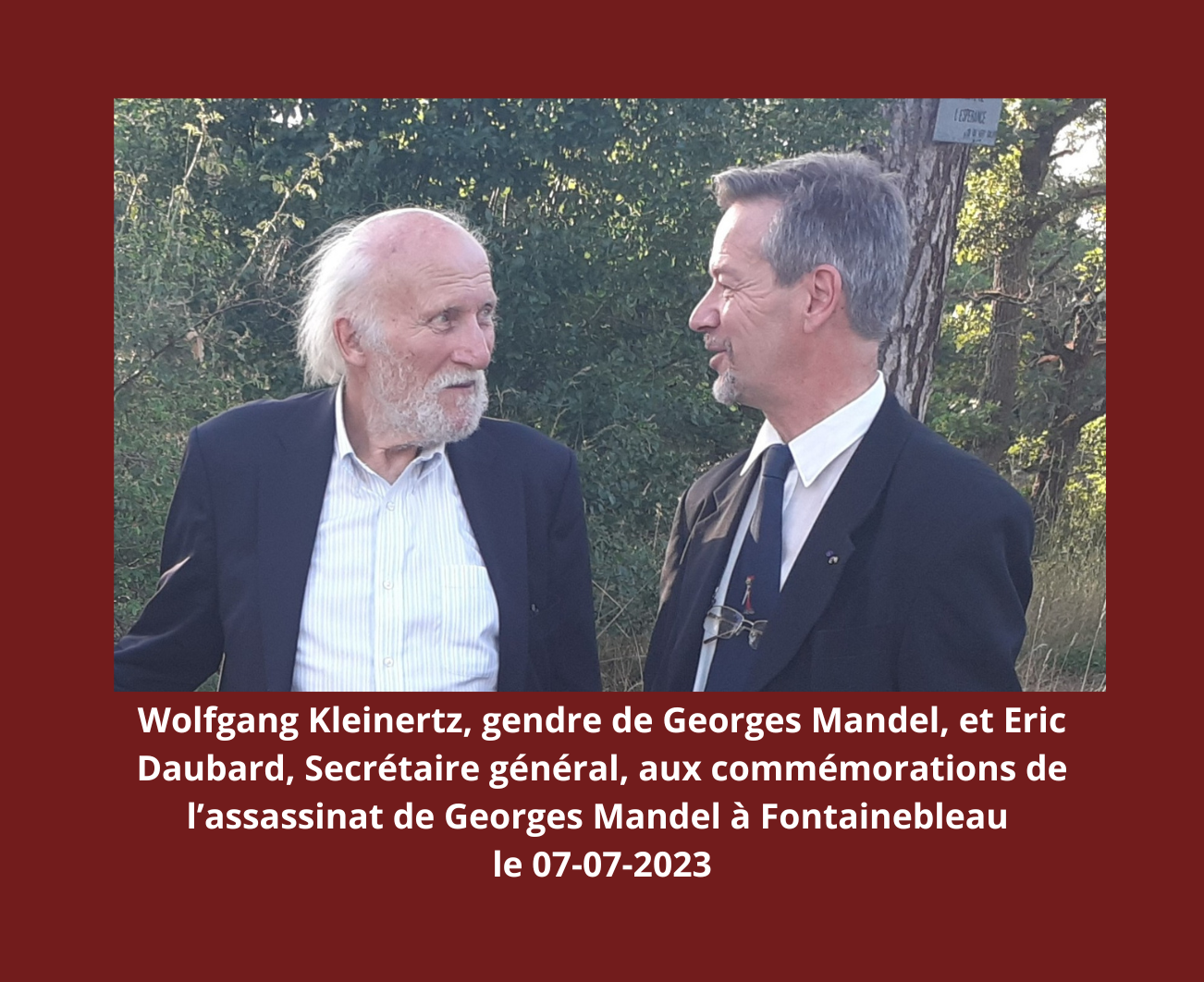Eric Daubard, Wolfgang Kleinertz, Georges Mandel