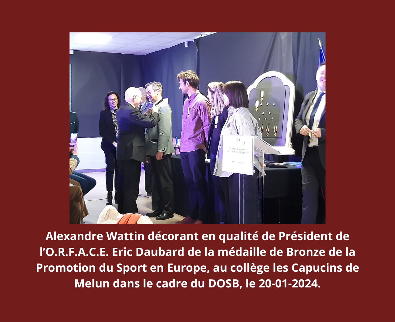 Eric Daubard, Alexandre Wattin, Les capucins Melun, DOSB