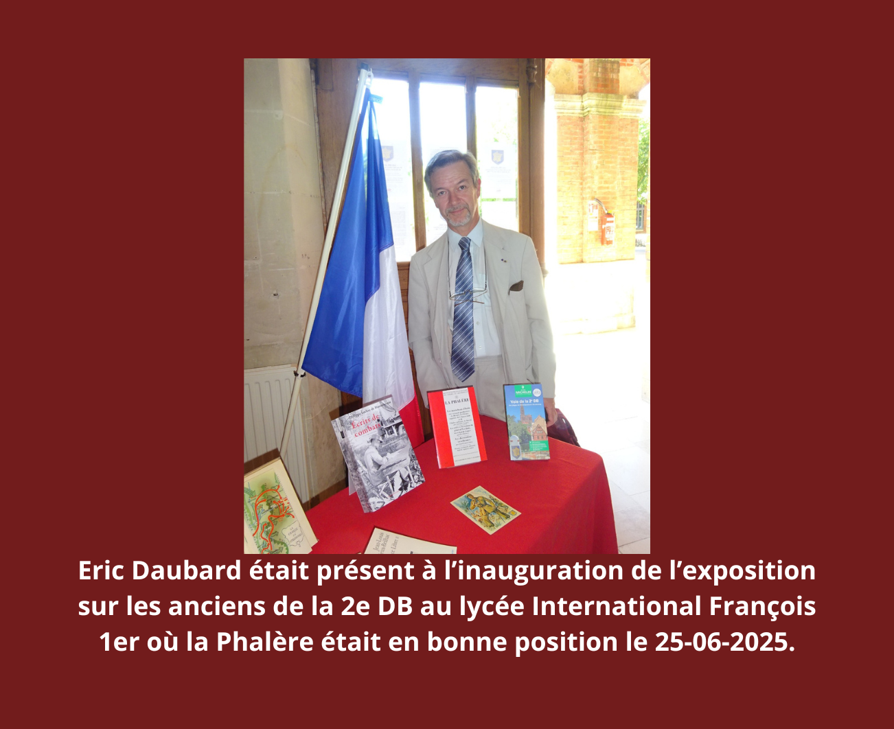 Eric Daubard et la Phalère sur Leclerc
