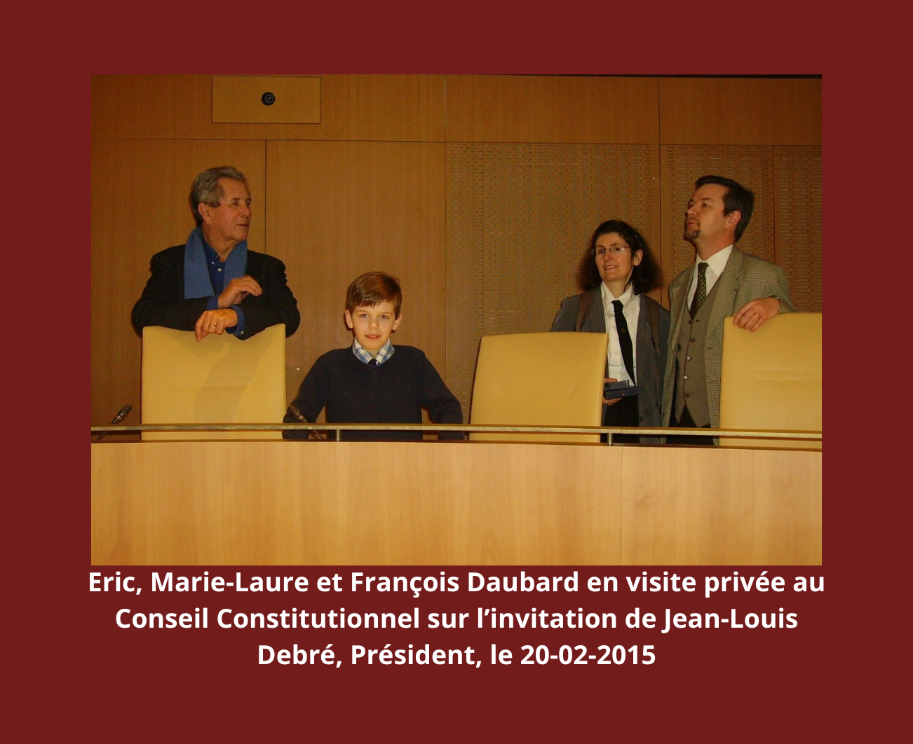#EricDaubard #Marie-lauredaubard #FrancoisDaubard #Jean-louisDebré