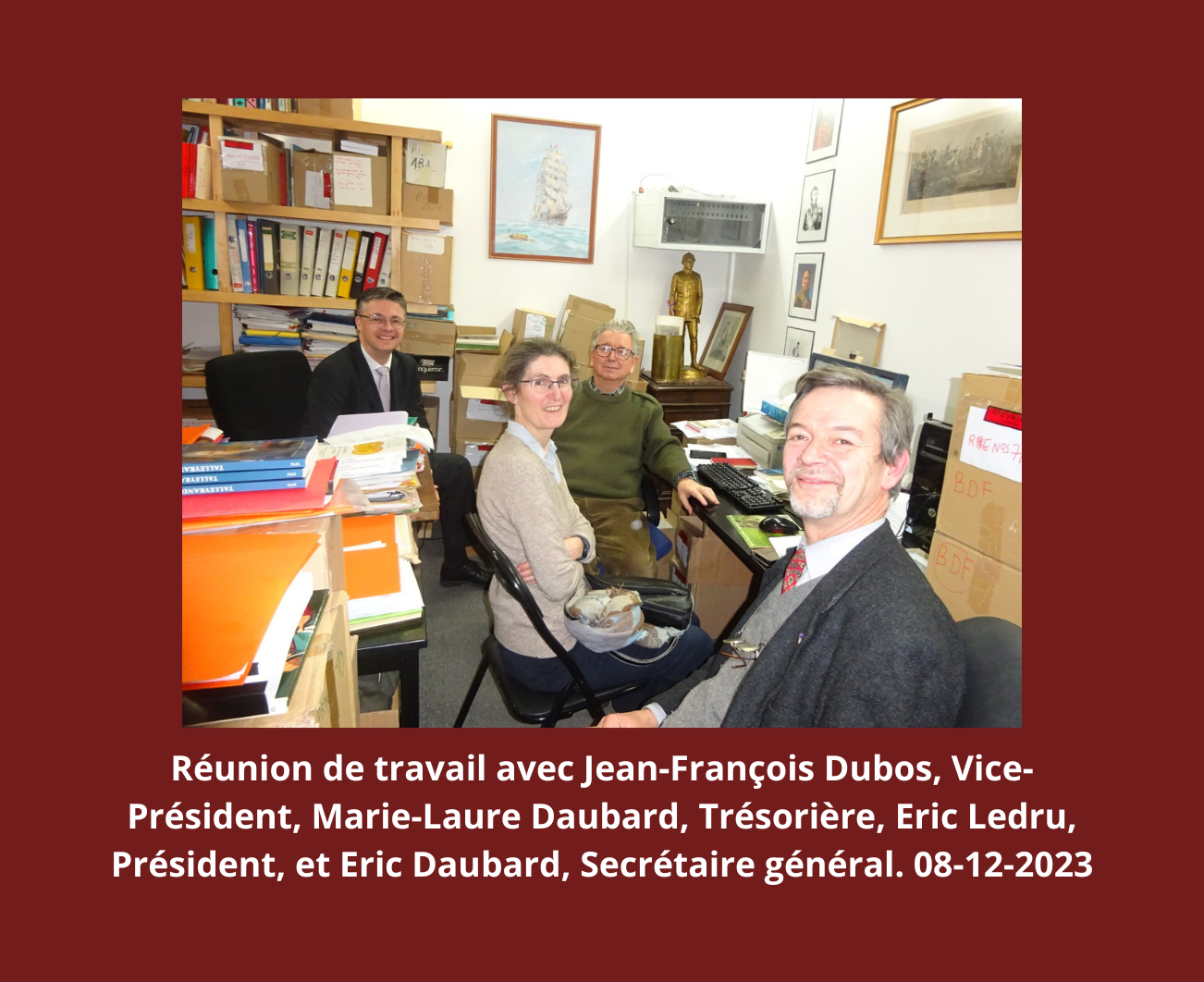 Eric Daubard, Marie-laure Daubard, Eric Ledru, jean François Dubos