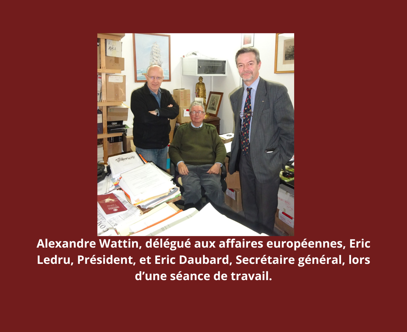 Eric Daubard, Eric Ledru, Alexandre Wattin