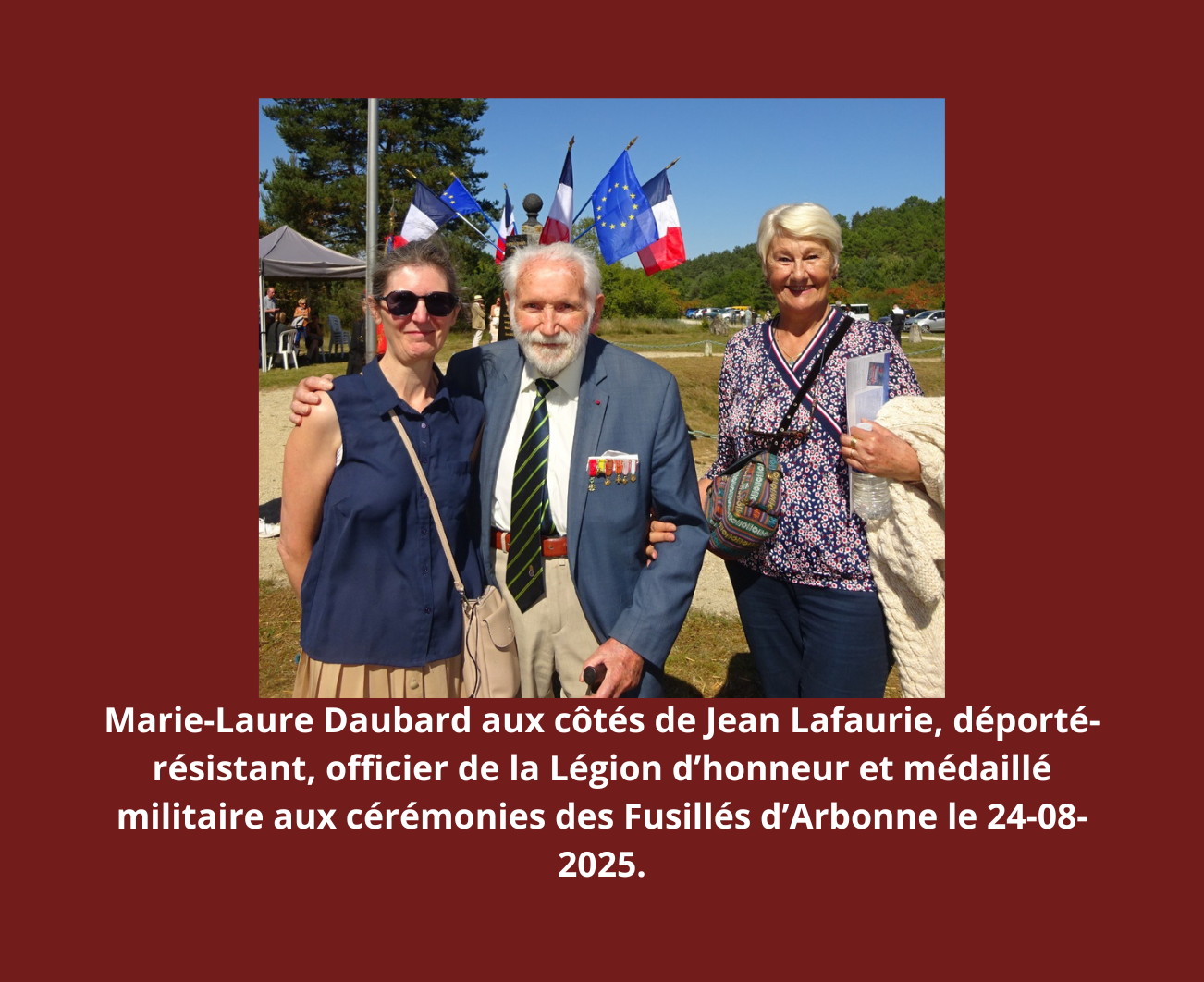 #Marielauredaubard #jeanlafaurie #fusillésdarbonne